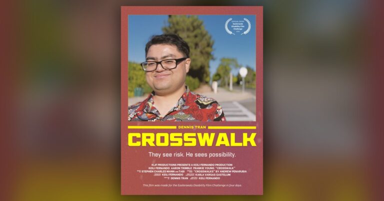 Dennis Tran, writer and star of the short film Crosswalk