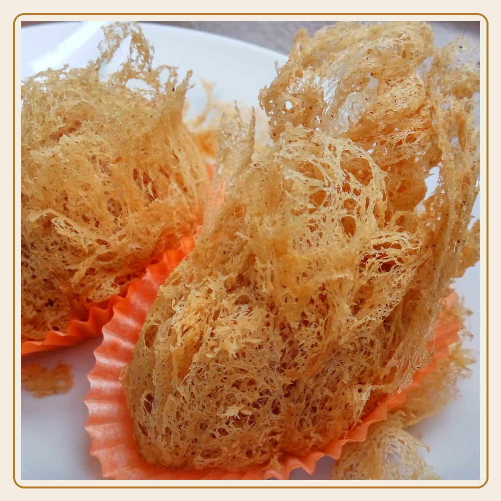 Wu gok taro puffs at dim sum