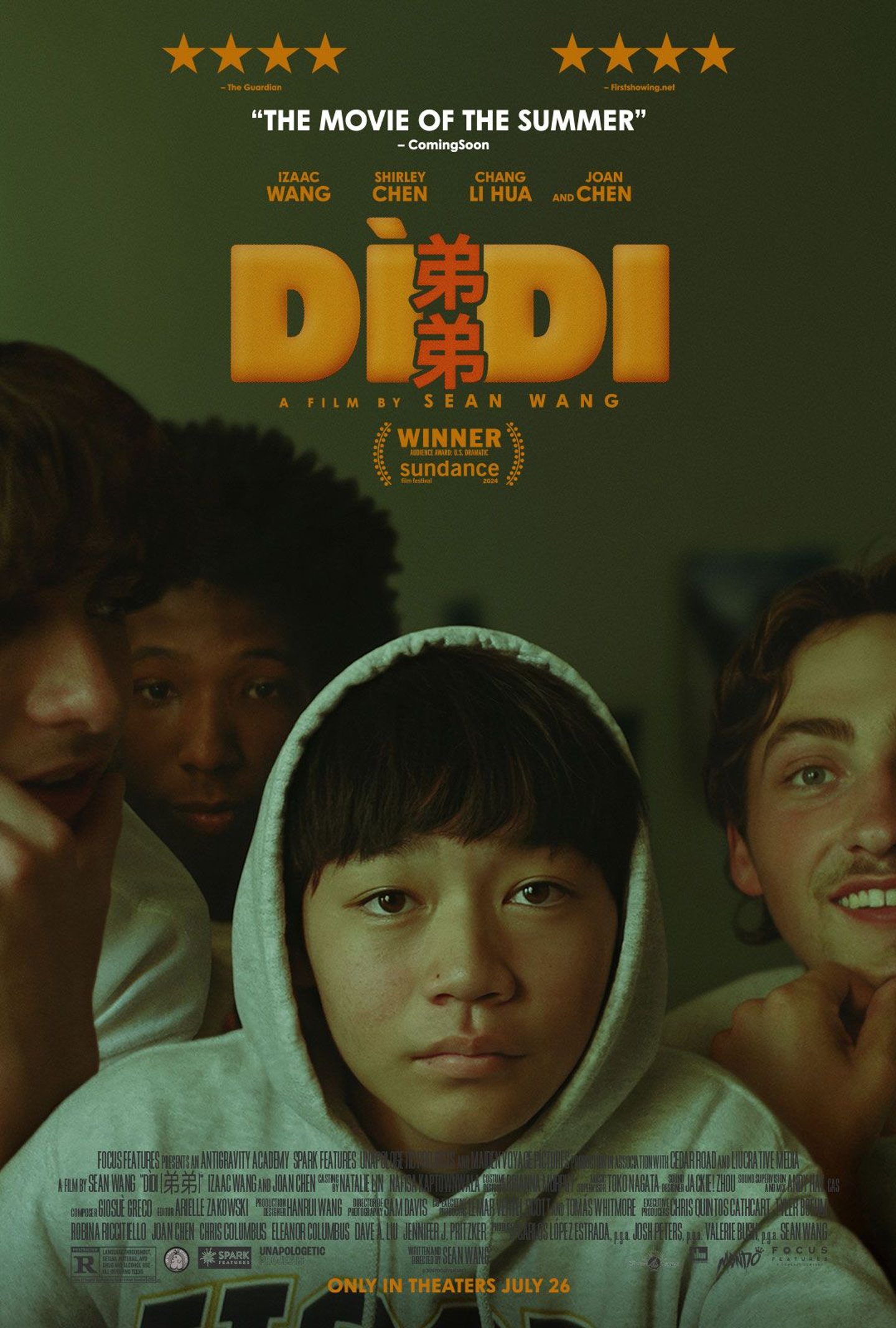 Dìdi movie poster