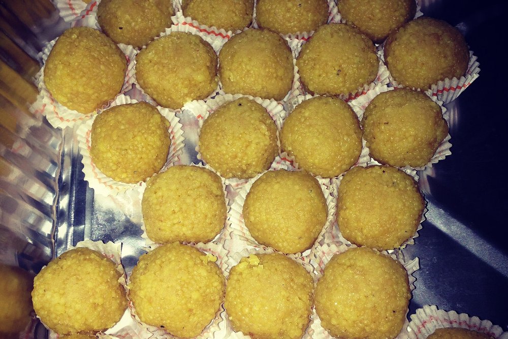 Plate of Indian sweets (mithai)